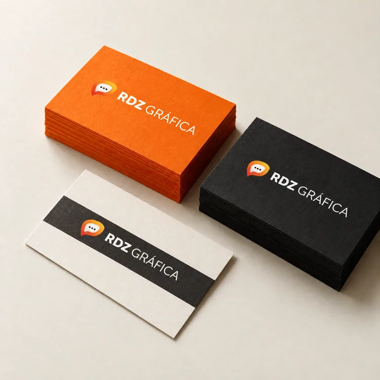 Cartões de visita personalizados